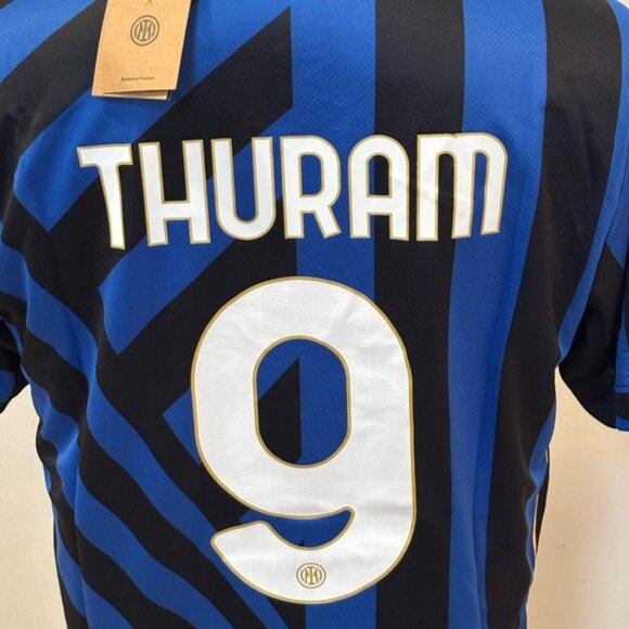 Francia France Inter Milan Marcus Lilian Thuram Ulien Jersey # 9 , Unisex - Picture 7 of 16